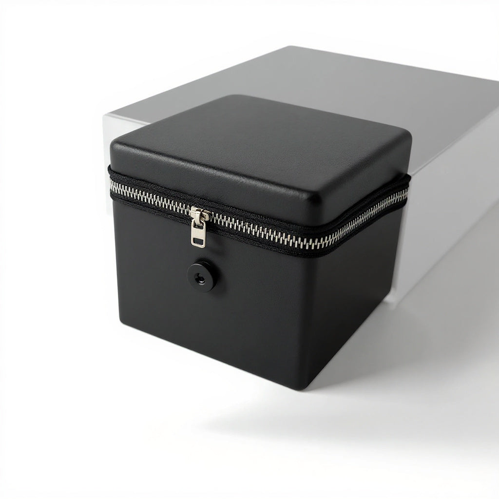 Close-up detail of Matte Black Table Lamp Minimalist Nightstand showing matte finish 4